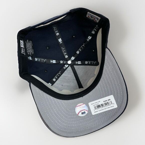 New Era NY Yankees 75th World Series 9Fifty A-Frame Men Snapback Navy Blue White - Picture 5 of 8